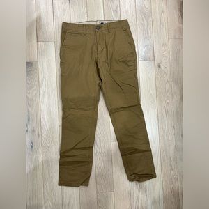 GAP lived in slim fit brown chinos sz 31x30